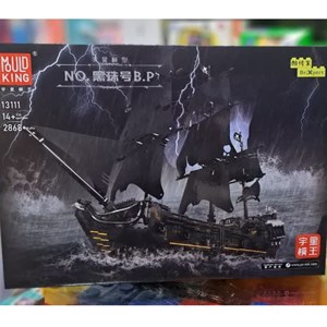 اسباب بازی لگو تکنیک کشتی بادبانی دزدان دریایی کارائیب مروارید سیاه 2868 قطعه MOULD KING 13111_اسباب بازی لگو